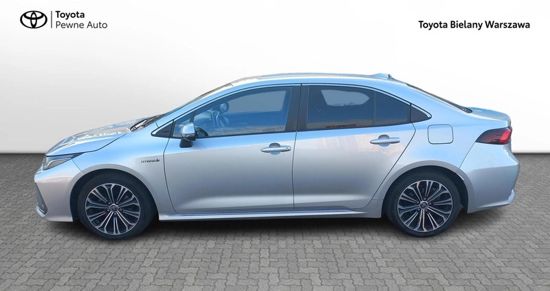 Toyota Corolla cena 104900 przebieg: 43111, rok produkcji 2021 z Kartuzy małe 172